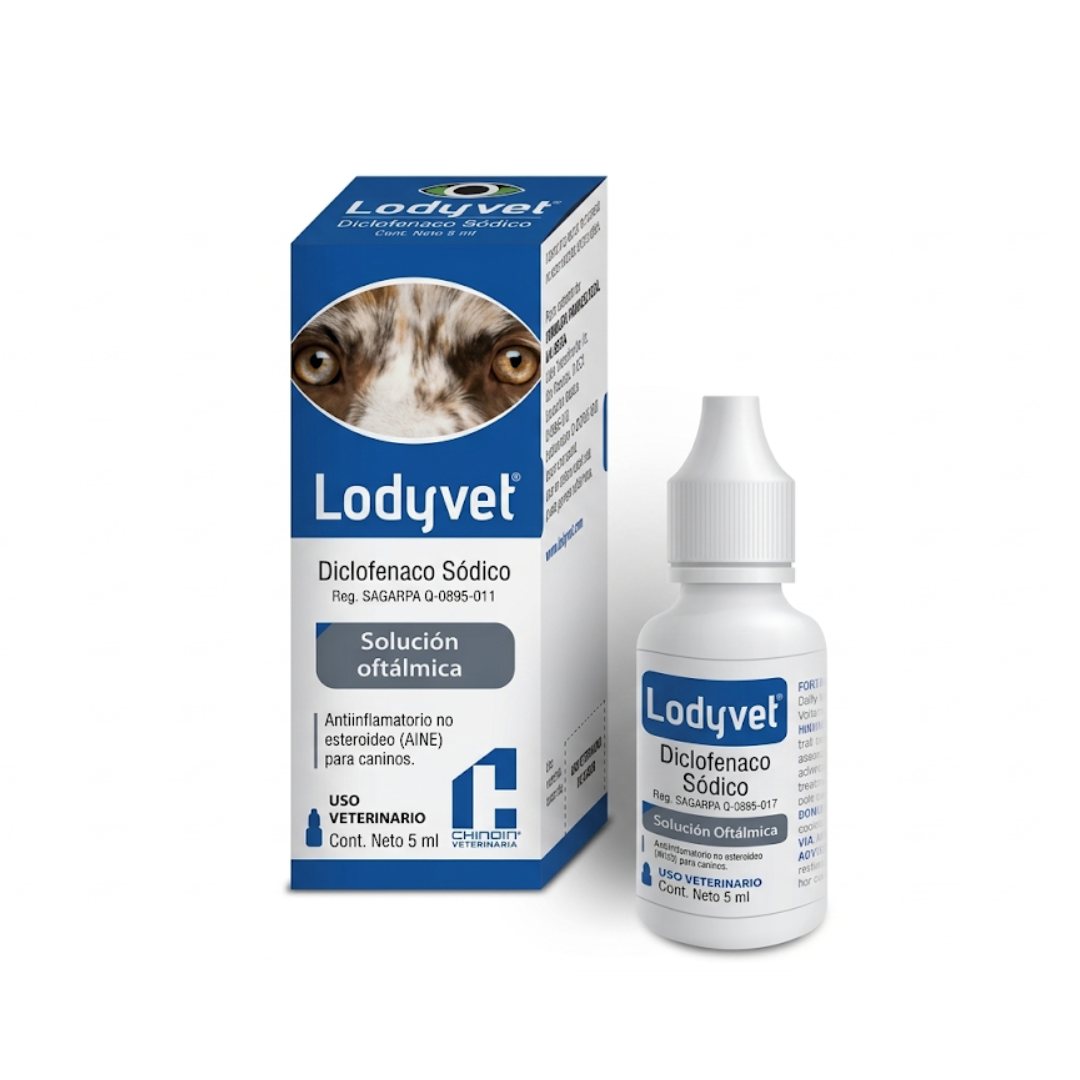 LODYVET SOL OFTALMICO 5 ML