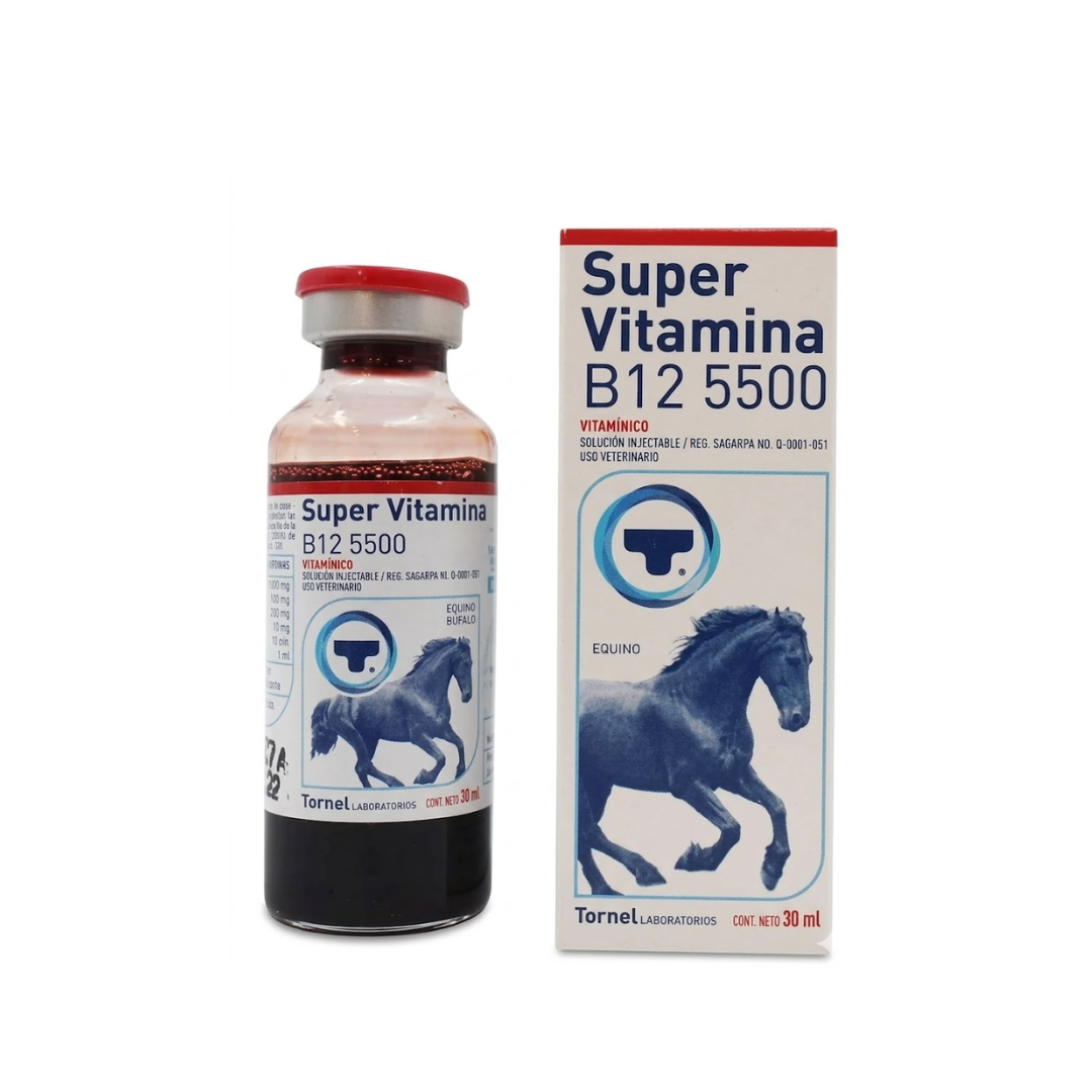 SUPER VITAMINA B12 5500® (CABALLOS)