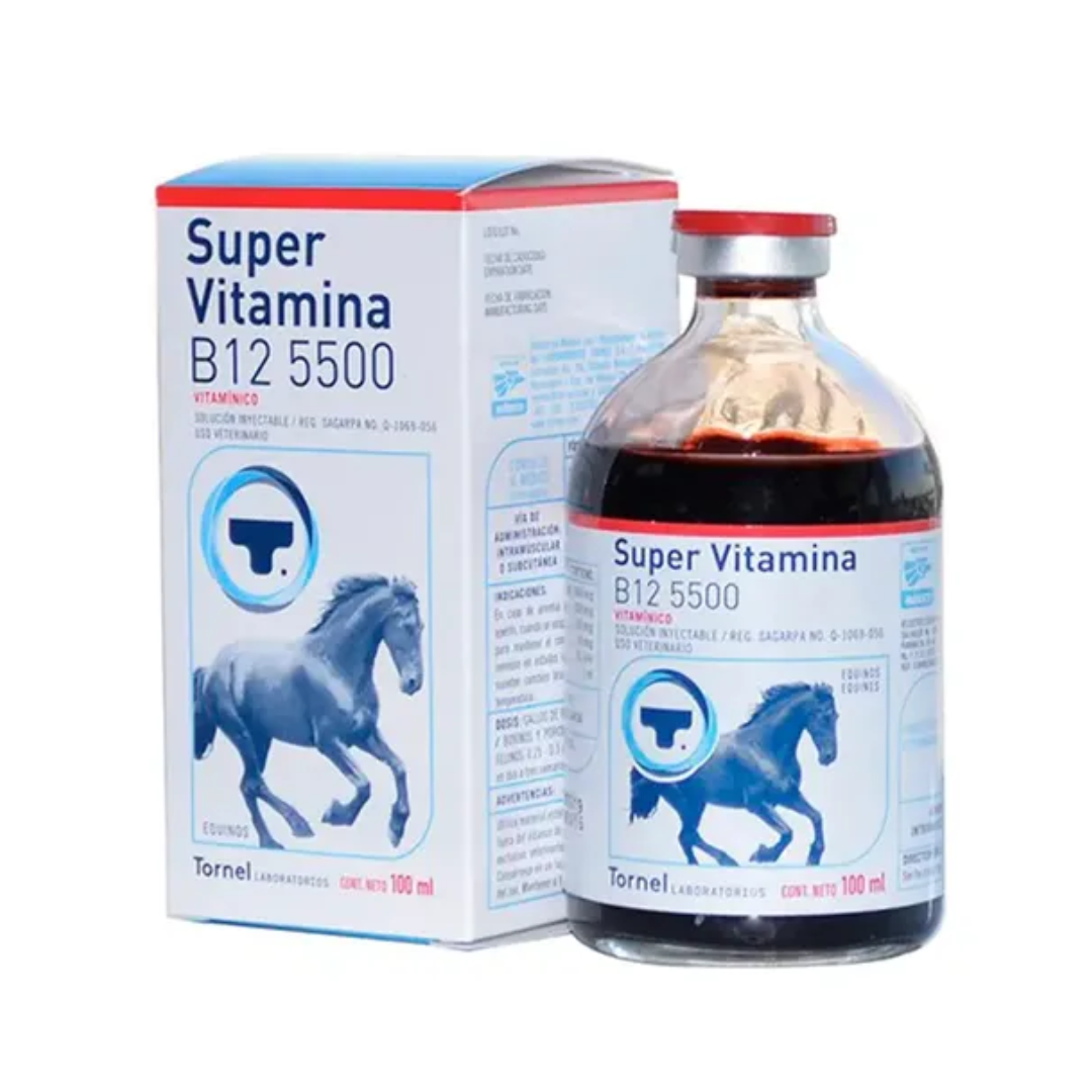 SUPER VITAMINA B12 5500® (CABALLOS)