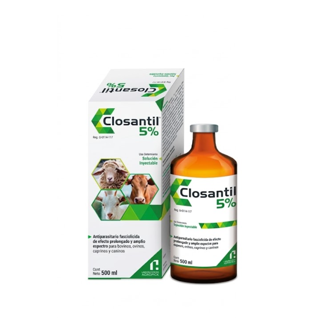 CLOSANTIL 5% INYECTABLE