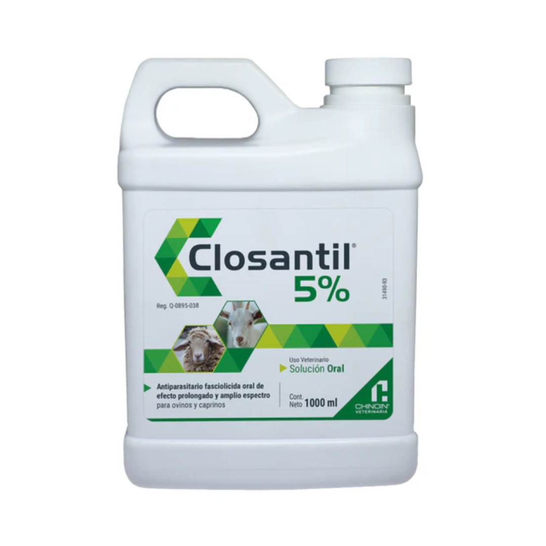 CLOSANTIL 5% SOLUCIÓN ORAL