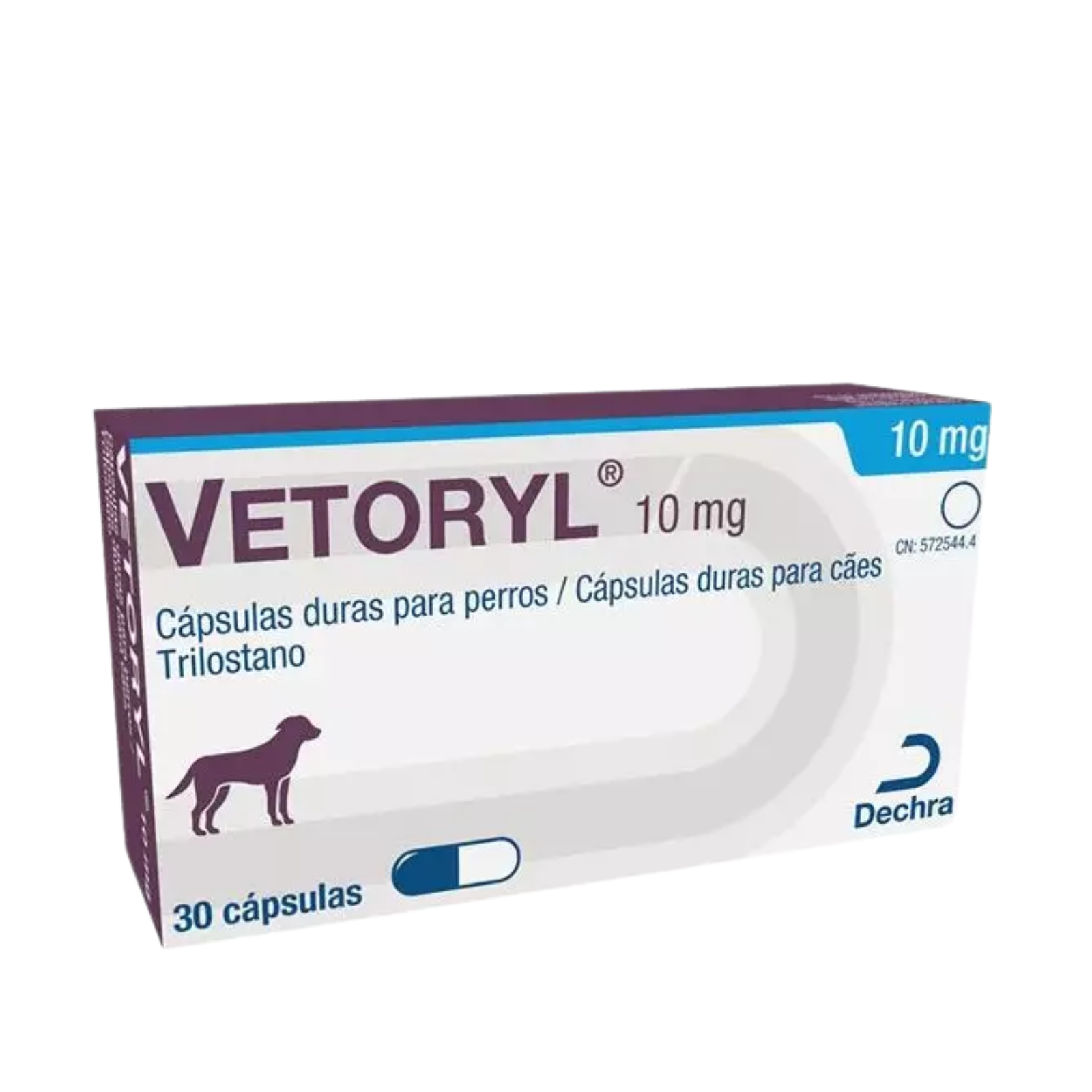 Vetoryl 10 mg Brovel – Trilostano para el tratamiento del síndrome de Cushing en perros