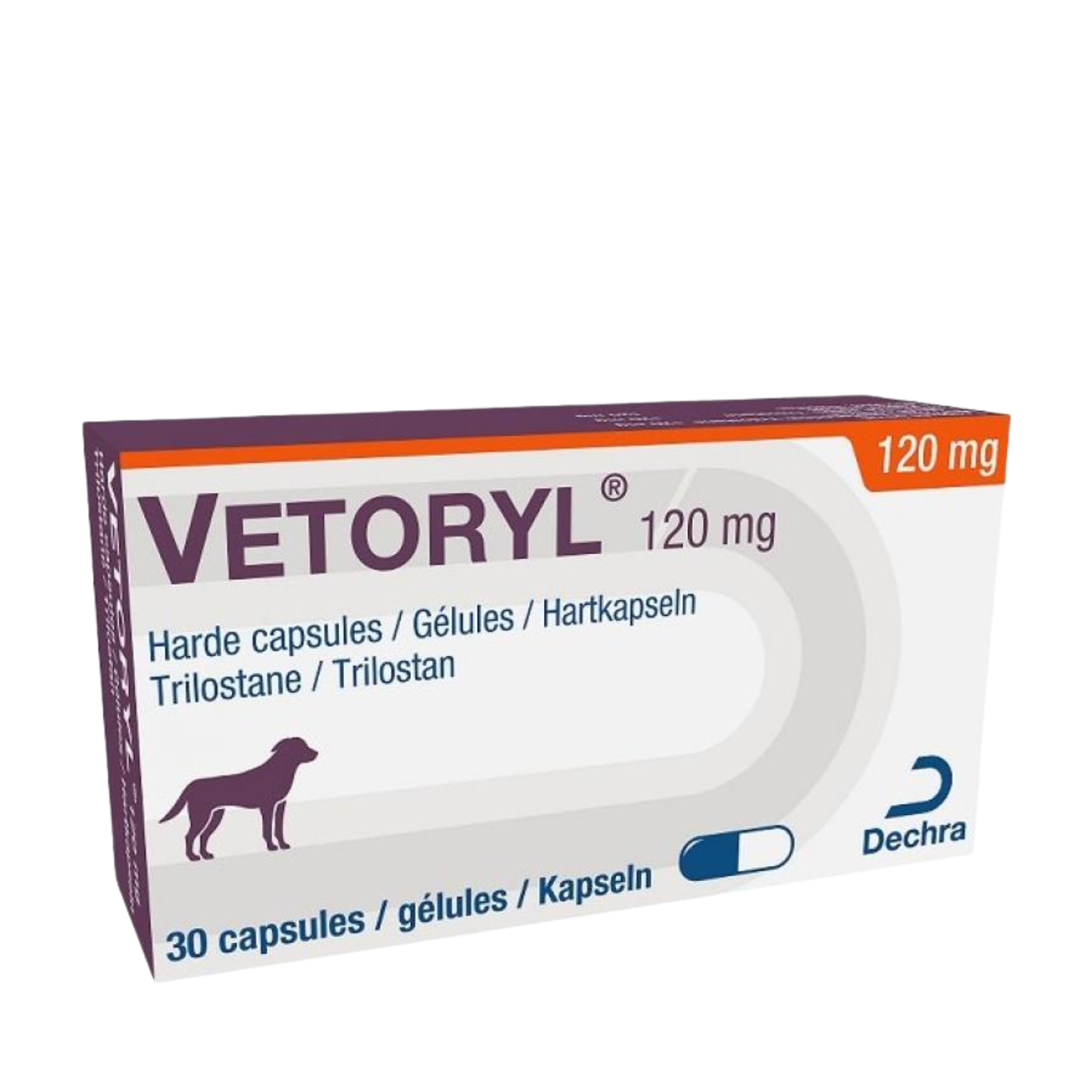 Vetoryl 120 mg Brovel – Medicamento para el control del síndrome de Cushing en perros