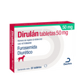 Dirulan 50 mg Brovel – Tabletas diuréticas para perros y gatos
