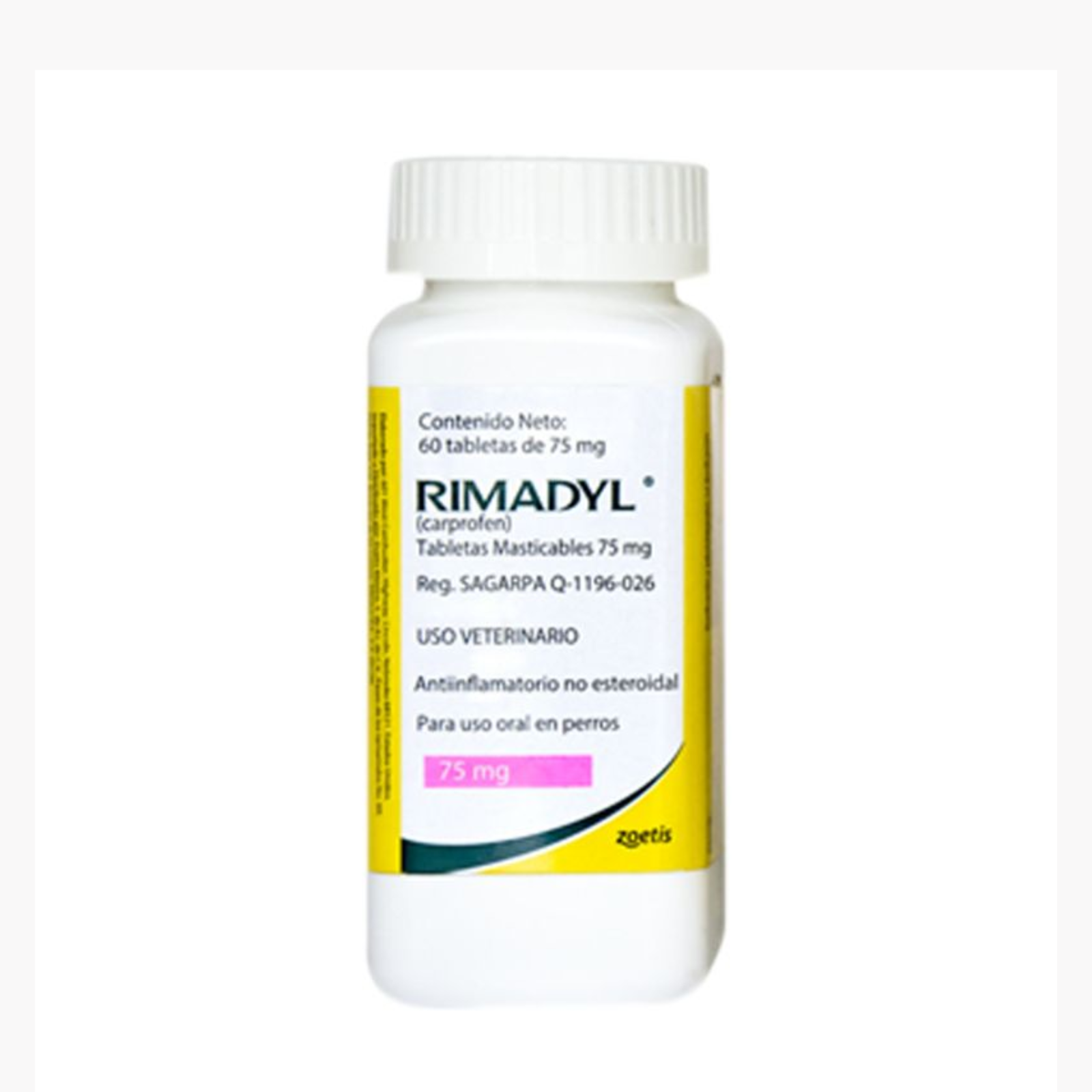 RIMADYL® 75 mg 60 tabletas- Masticables