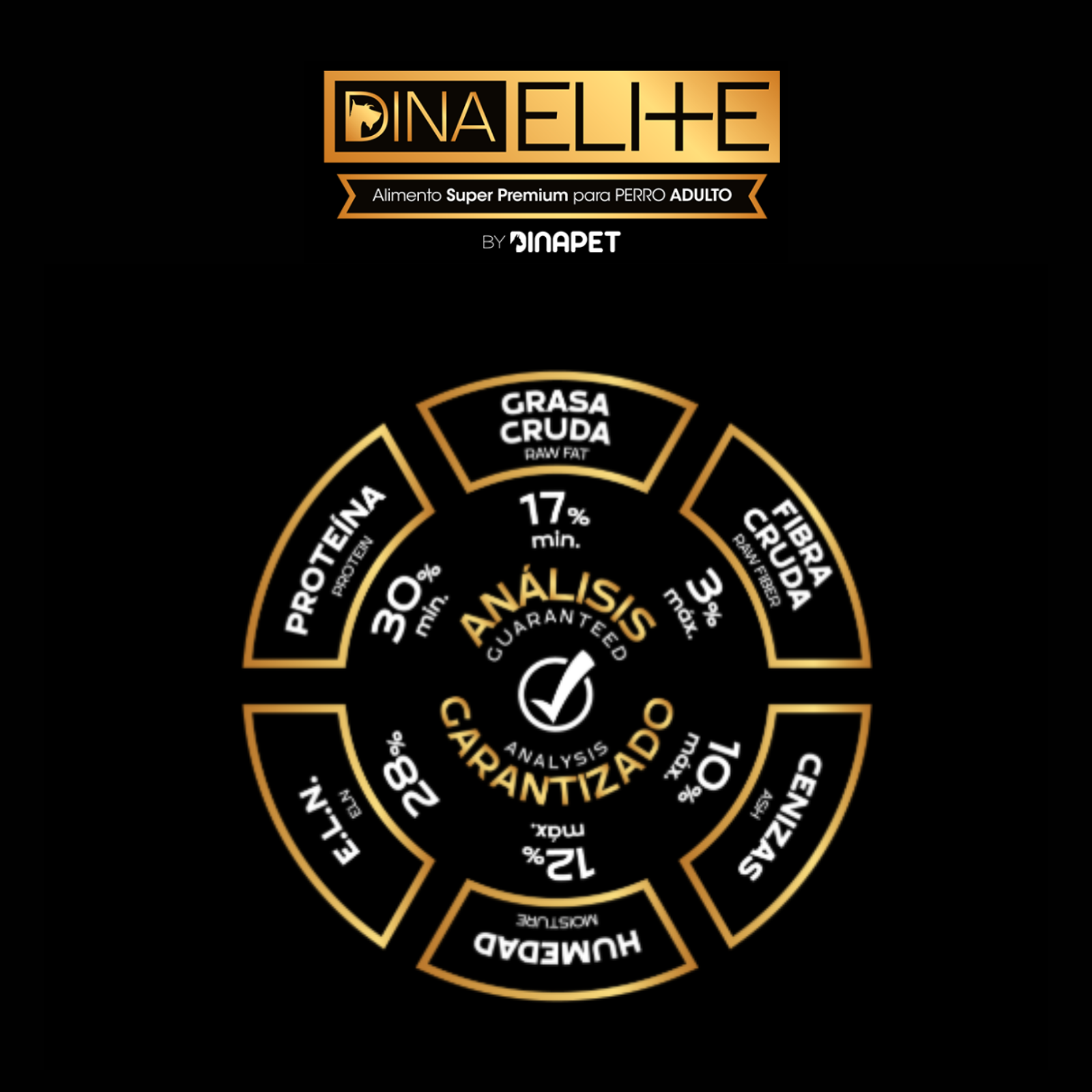 Dinaelite 8 kg - Alimento super premium para perros