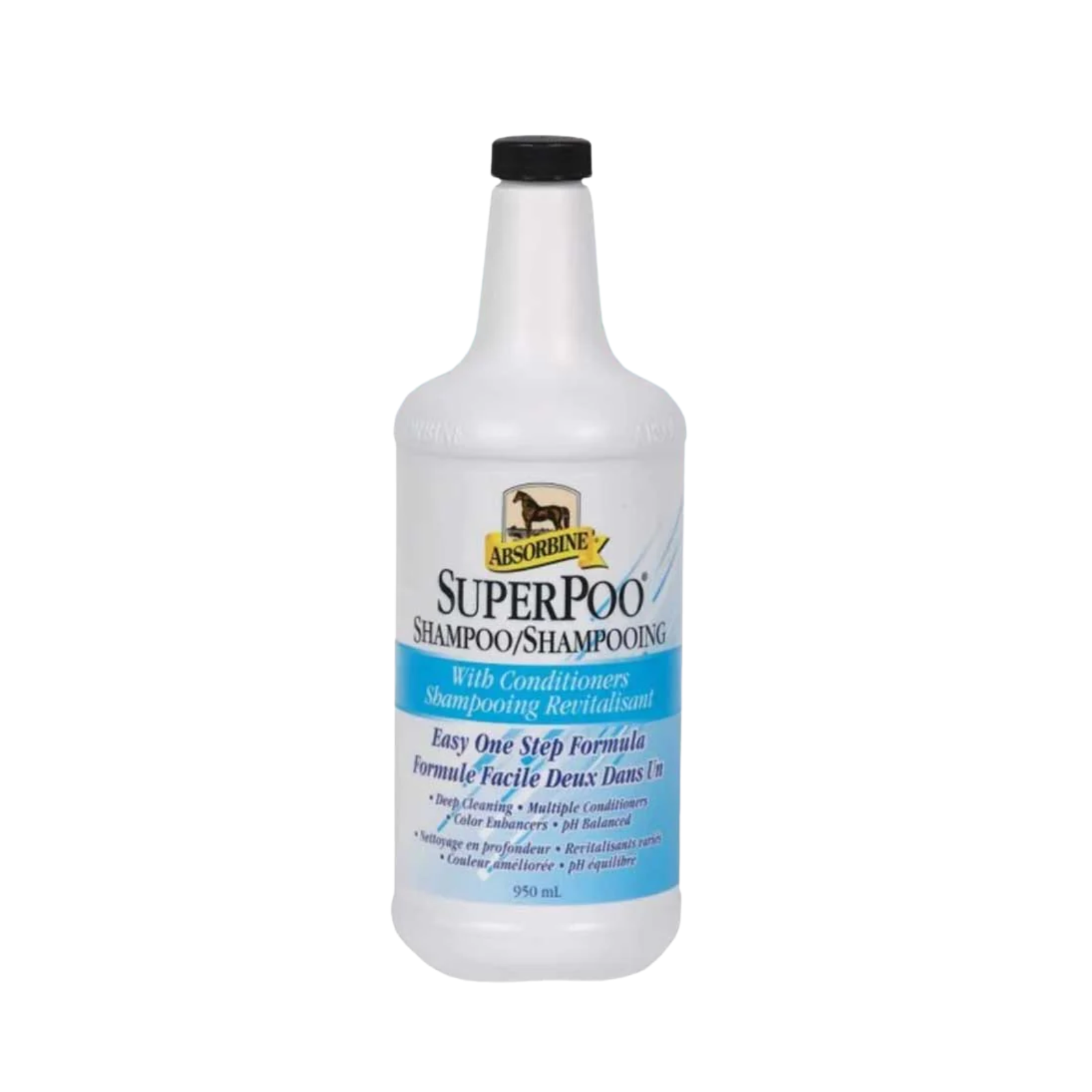 Shampoo para caballos – Absorbine Super Poo 946 ml