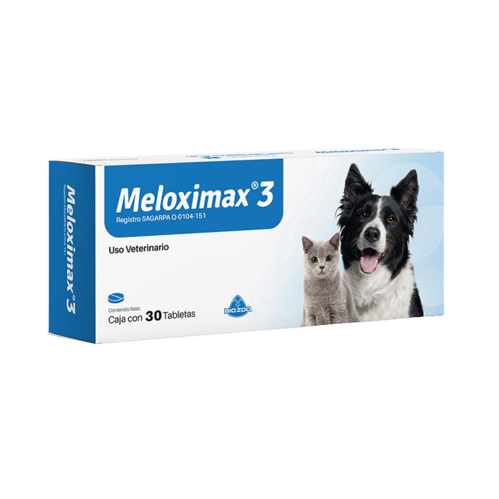 Meloximax 3 mg – Bio Zoo (30 tabletas)