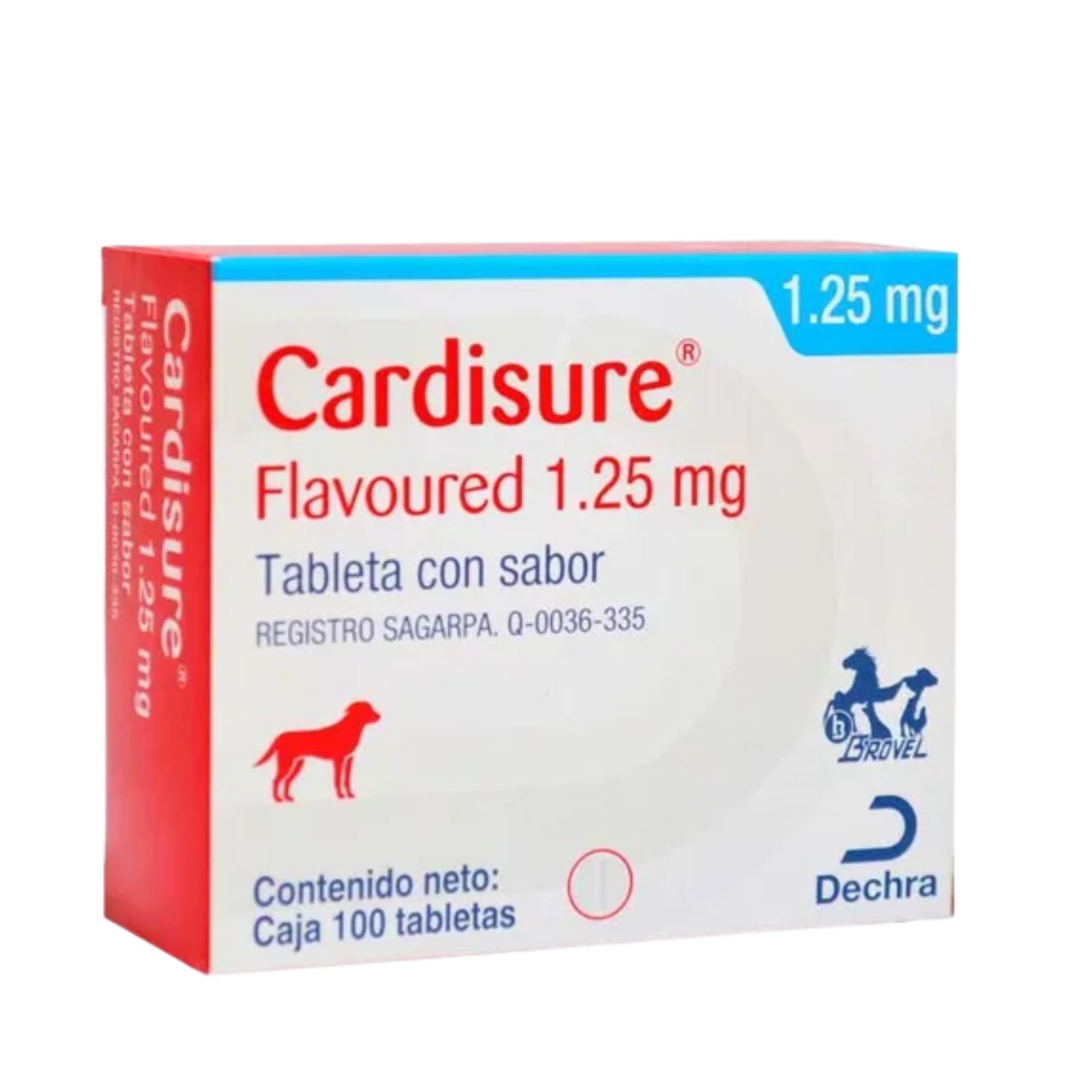Cardisure 1.25 mg – Brovel (100 tabletas)