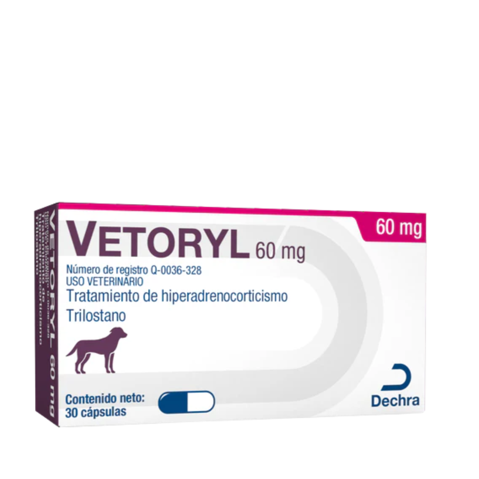 Vetoryl 60 mg Brovel – Medicamento para el control del síndrome de Cushing en perros