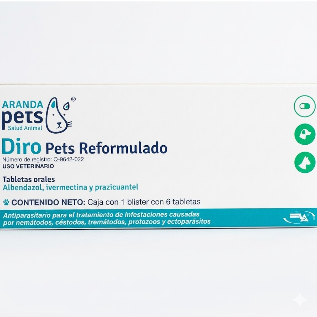 DIRO PETS® Reformulado Tabletas